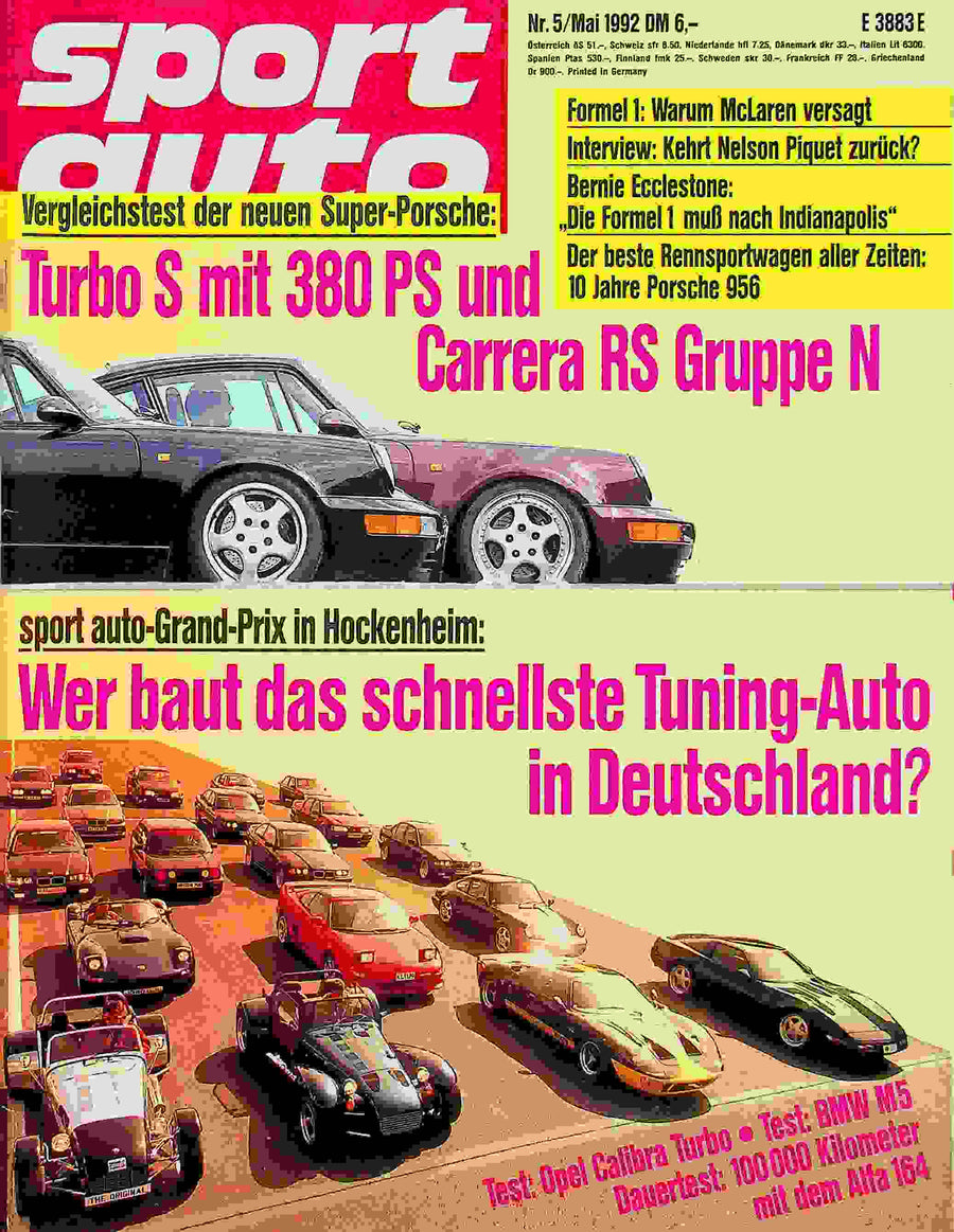 Sport Auto 05/1992