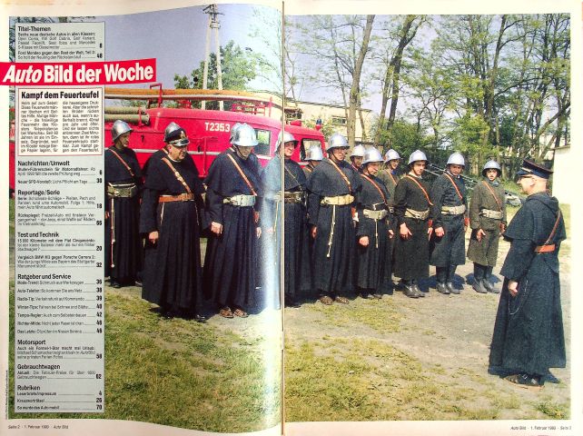 Inhaltsverzeichnis Auto Bild 05/1993