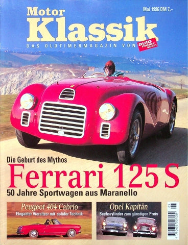 Motor Klassik 05/1996