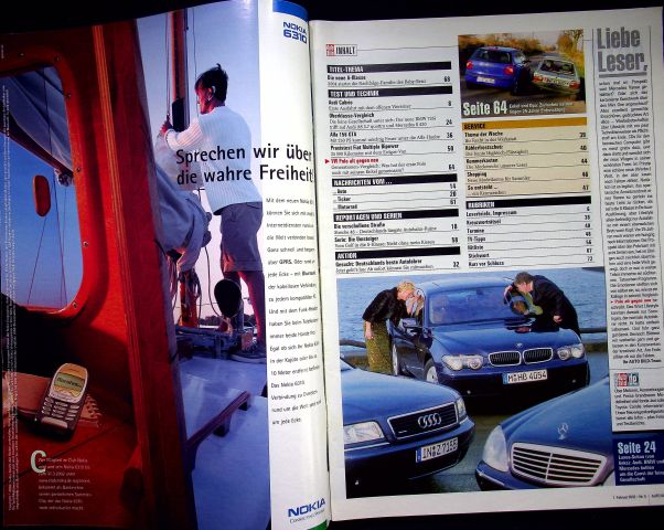 Inhaltsverzeichnis Auto Bild 05/2002
