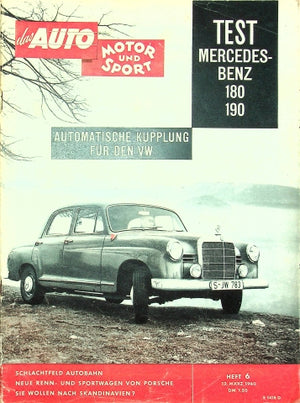 Auto Motor und Sport 06/1960