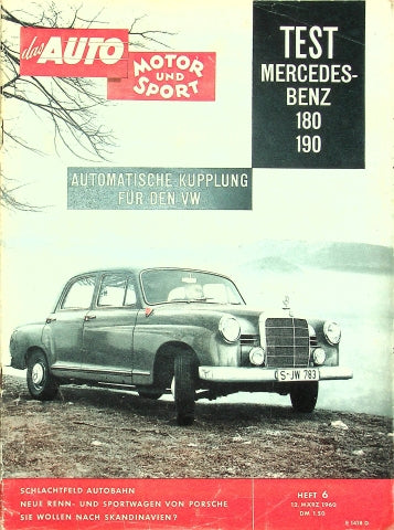 Auto Motor und Sport 06/1960