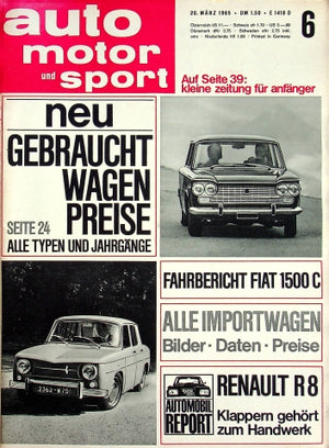 Auto Motor und Sport 06/1965