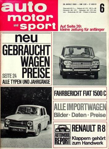 Auto Motor und Sport 06/1965