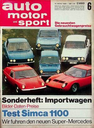 Auto Motor und Sport 06/1968