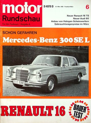Motor Rundschau 06/1968