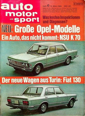 Auto Motor und Sport 06/1969