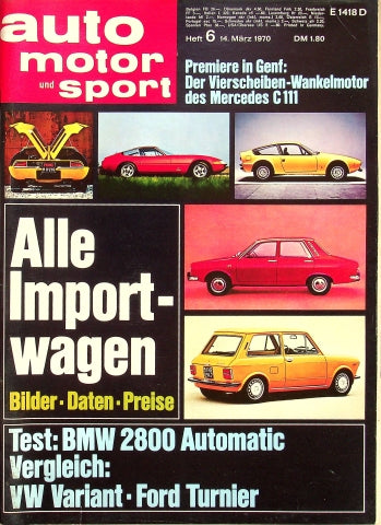 Auto Motor und Sport 06/1970