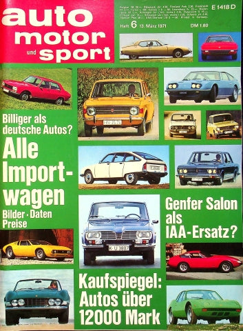 Auto Motor und Sport 06/1971