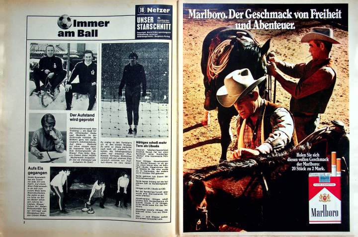 Inhaltsverzeichnis Kicker 06/1971