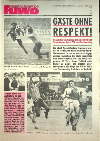 Fuwo Fussballwoche 06/1972