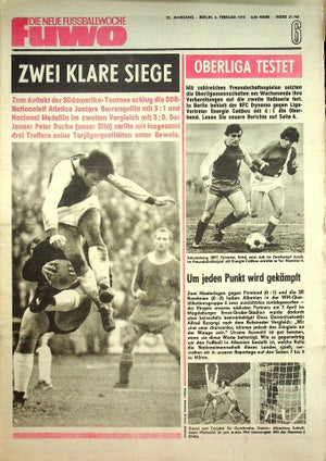 Fuwo Fussballwoche 06/1973