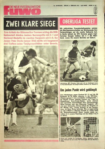 Fuwo Fussballwoche 06/1973