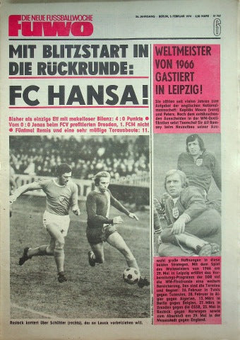 Fuwo Fussballwoche 06/1974