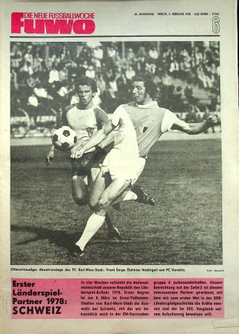 Fuwo Fussballwoche 06/1978