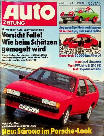 Autozeitung 06/1981