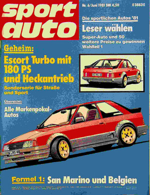 Sport Auto 06/1981