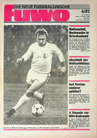 Fuwo Fussballwoche 06/1982