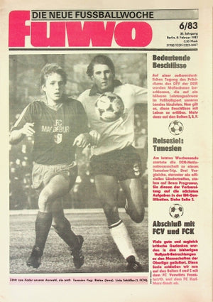 Fuwo Fussballwoche 06/1983