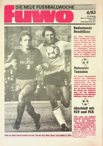 Fuwo Fussballwoche 06/1983