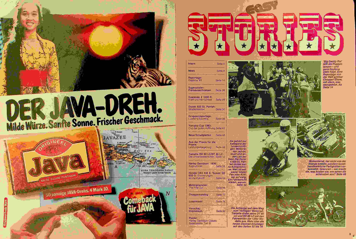 Inhaltsverzeichnis Easy Rider 06/1983