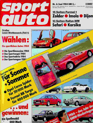 Sport Auto 06/1984