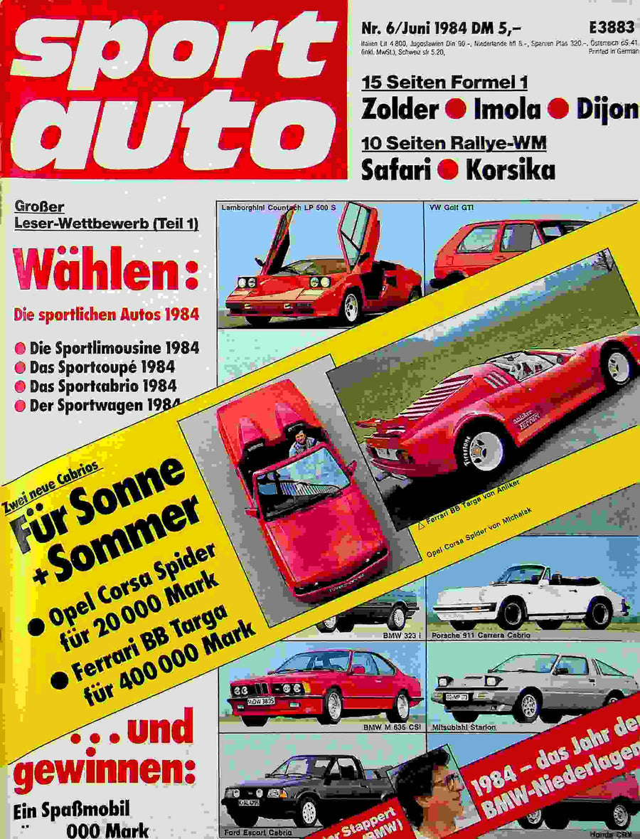 Sport Auto 06/1984