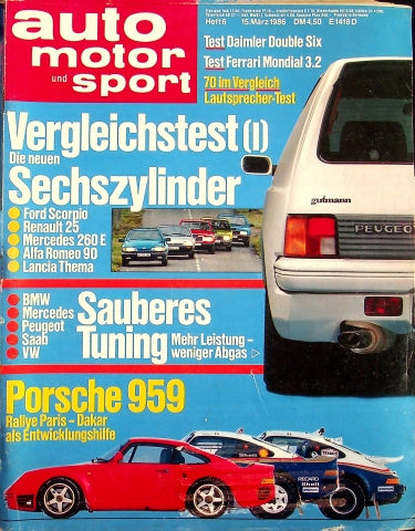 Auto Motor und Sport 06/1986