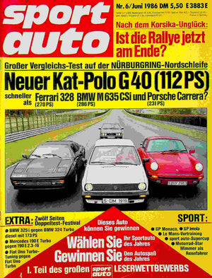 Sport Auto 06/1986