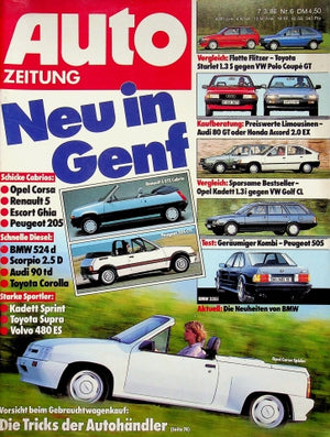 Autozeitung 06/1986