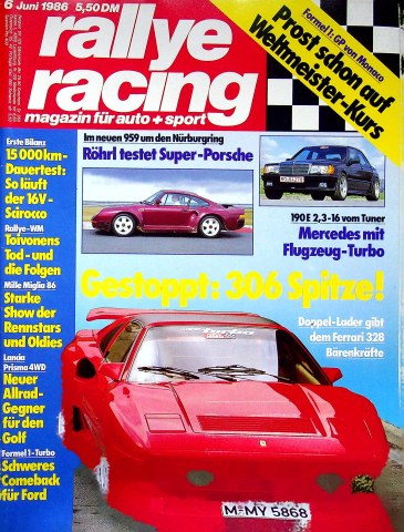 Rallye Racing 06/1986