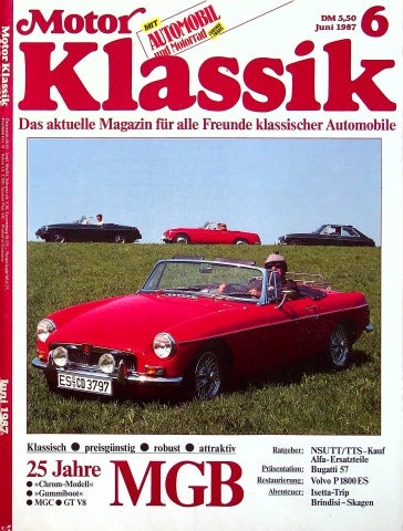 Motor Klassik 06/1987