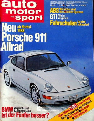 Auto Motor und Sport 06/1988