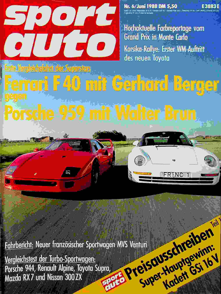Sport Auto 06/1988