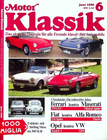 Motor Klassik 06/1988