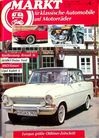Oldtimer Markt 06/1988