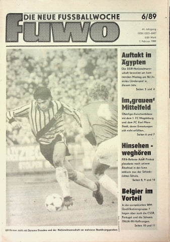 Fuwo Fussballwoche 06/1989