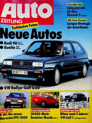 Autozeitung 06/1989