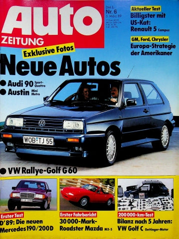 Autozeitung 06/1989