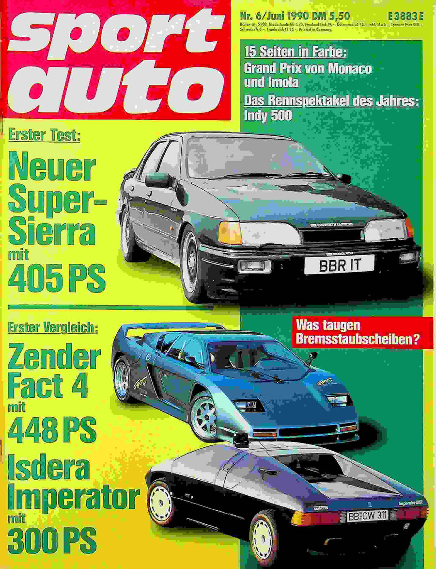 Sport Auto 06/1990