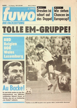 Fuwo Fussballwoche 06/1990