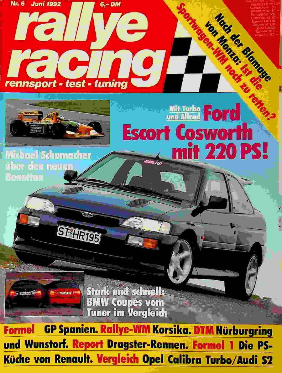 Rallye Racing 06/1992