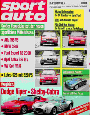 Sport Auto 06/1992