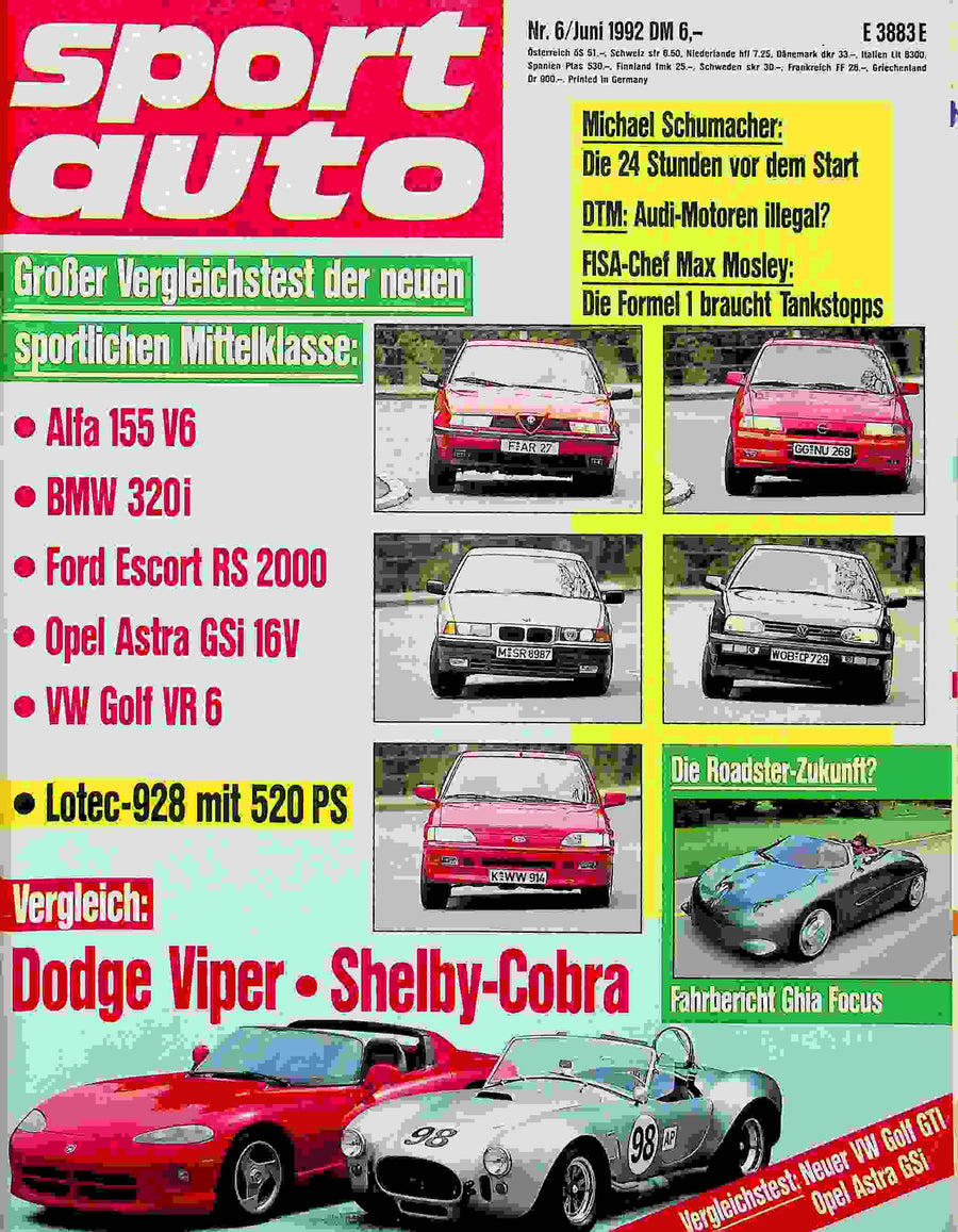 Sport Auto 06/1992