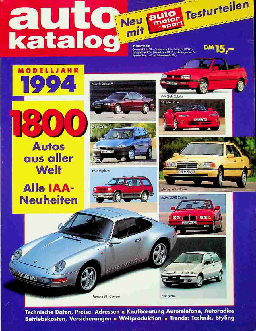 Autokatalog 06/1994