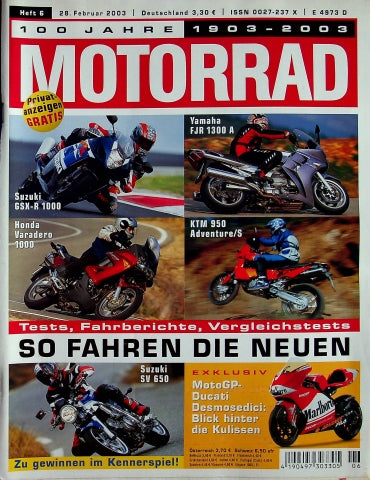Motorrad 06/2003