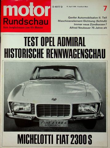 Motor Rundschau 07/1966