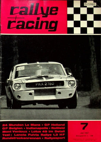 Rallye Racing 07/1967
