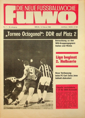 Fuwo Fussballwoche 07/1968