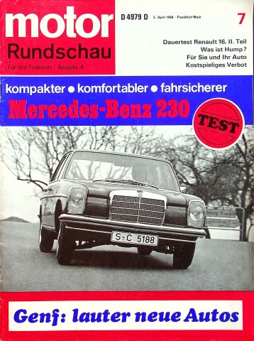 Motor Rundschau 07/1968